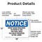 Signmission Wrist Band Required To Enter & Use The Pool OSHA Notice Sign, Aluminum, 18in W x 12in L, 2PK OS-2PACK-NS-A-1218-L-19074 - alternate 7
